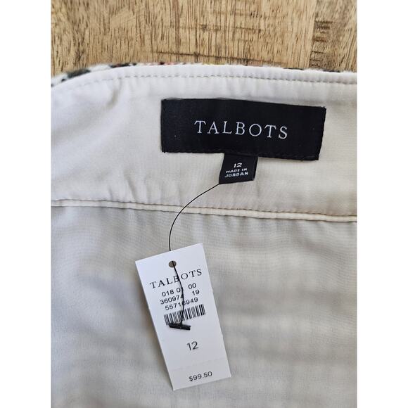 Talbots Womens Plaid Wool Blend A-Line Skirt Multicolor Size 12 $99.50 Preppy - Picture 3 of 7